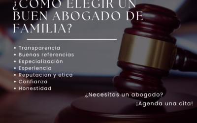 Como elegir un buen abogado de familia