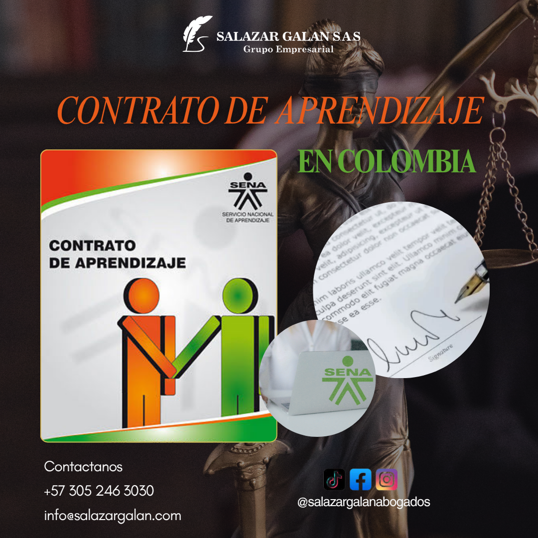 contratos de aprendizaje en Colombia - Medellín