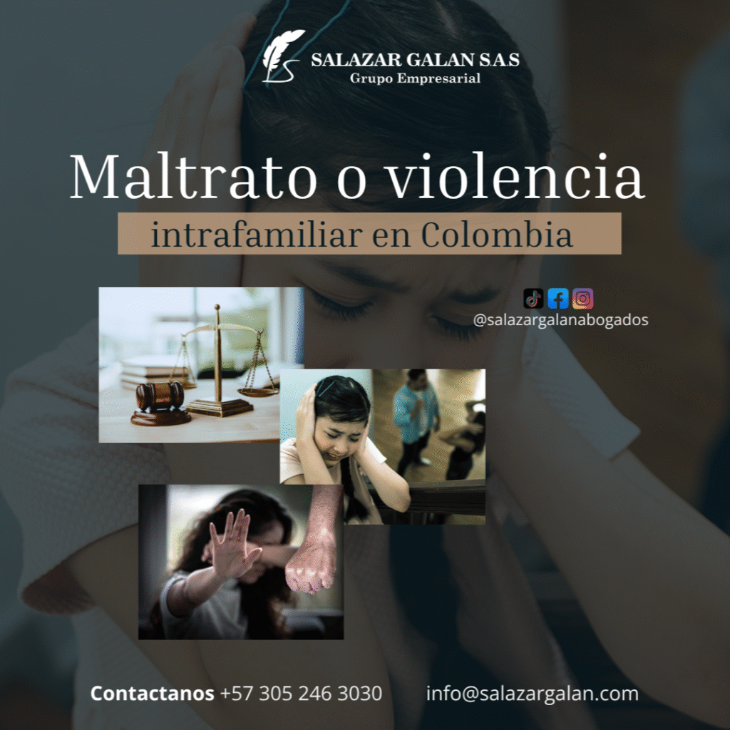 maltrato o Violencia Intrafamiliar en Colombia
