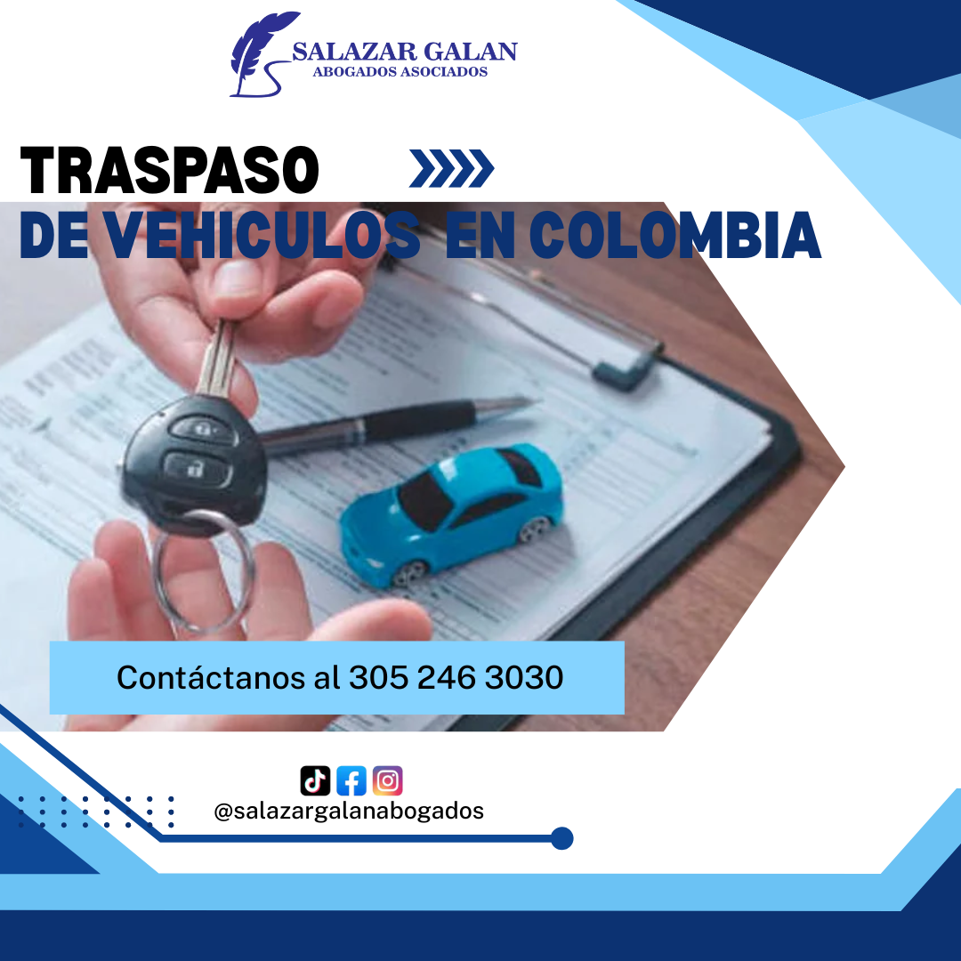 Traspaso de vehículos en Colombia