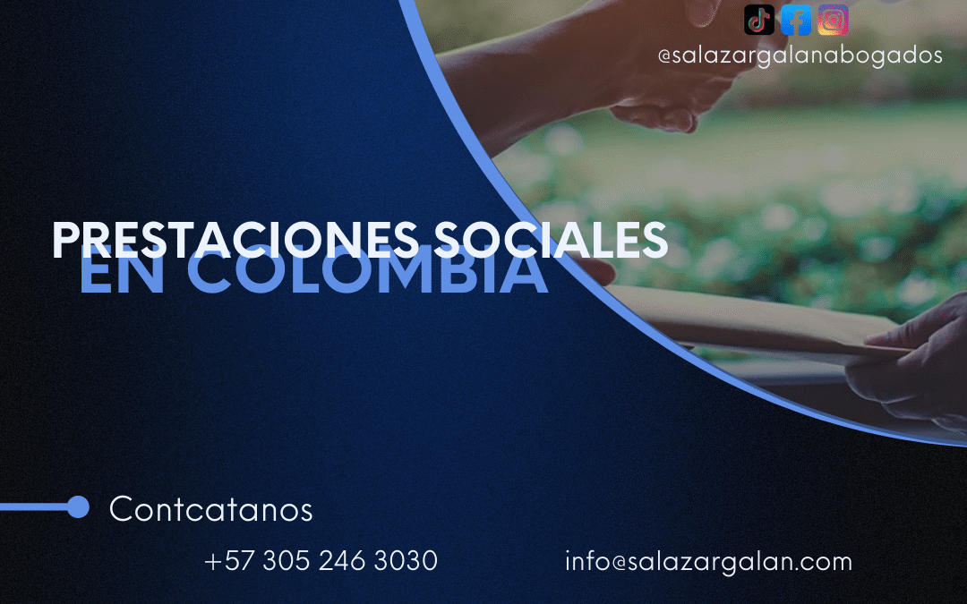 Prestaciones sociales en Colombia