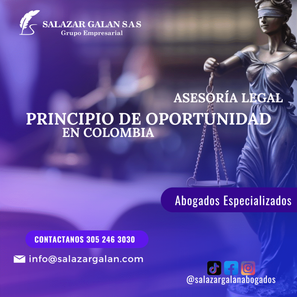 Principio de oportunidad en Colombia