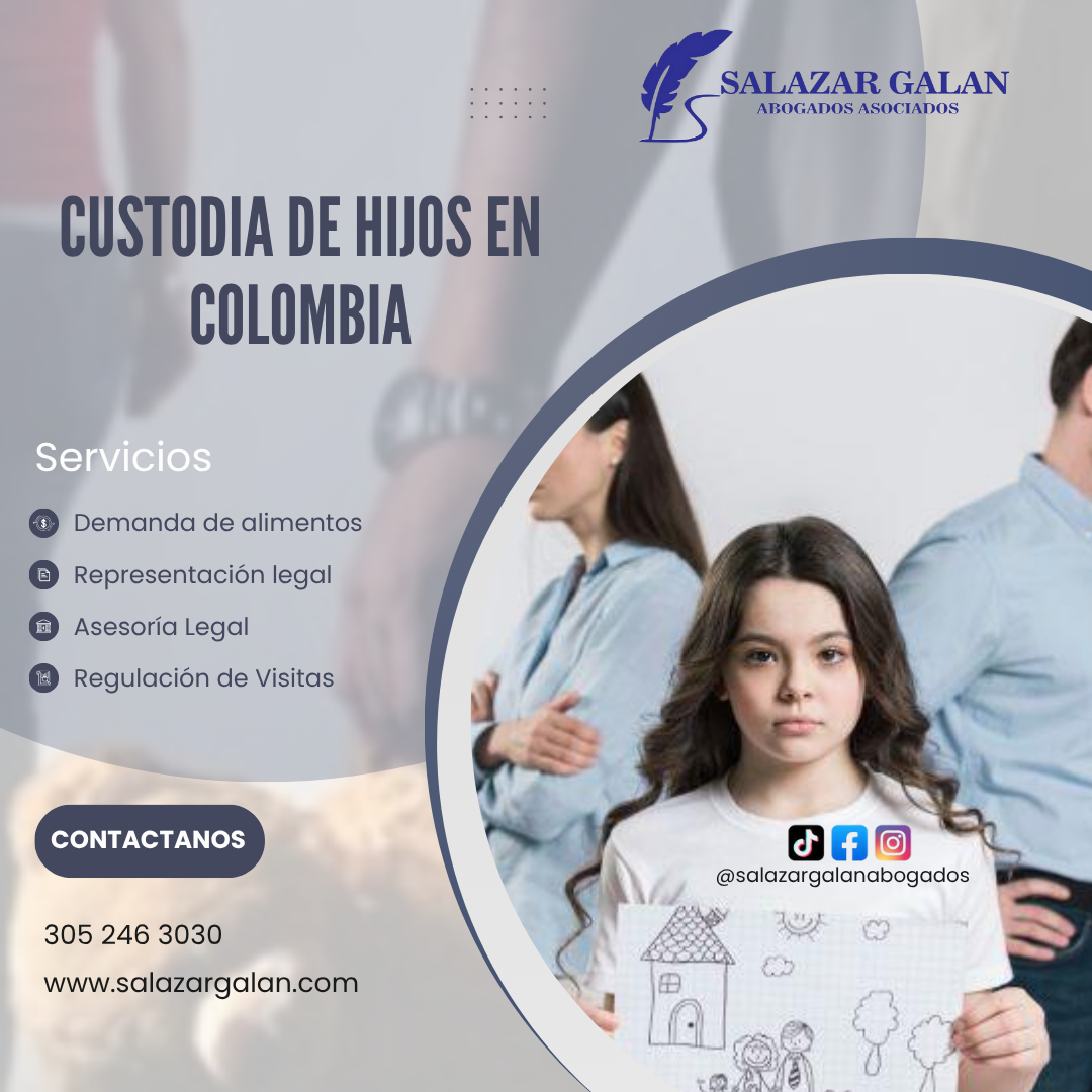 Custodia de hijos en Colombia