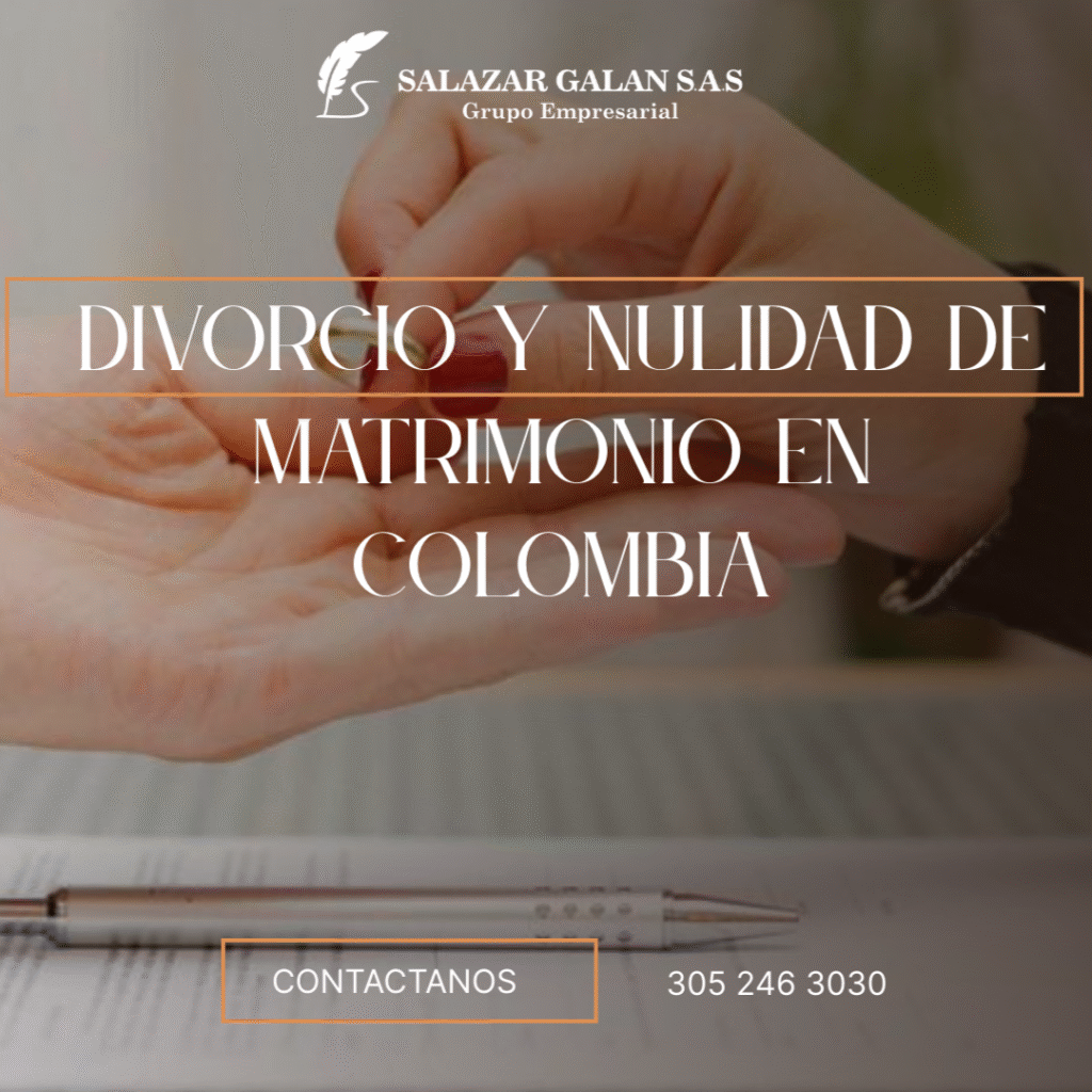 Divorcio y nulidad de matrimonio en Colombia