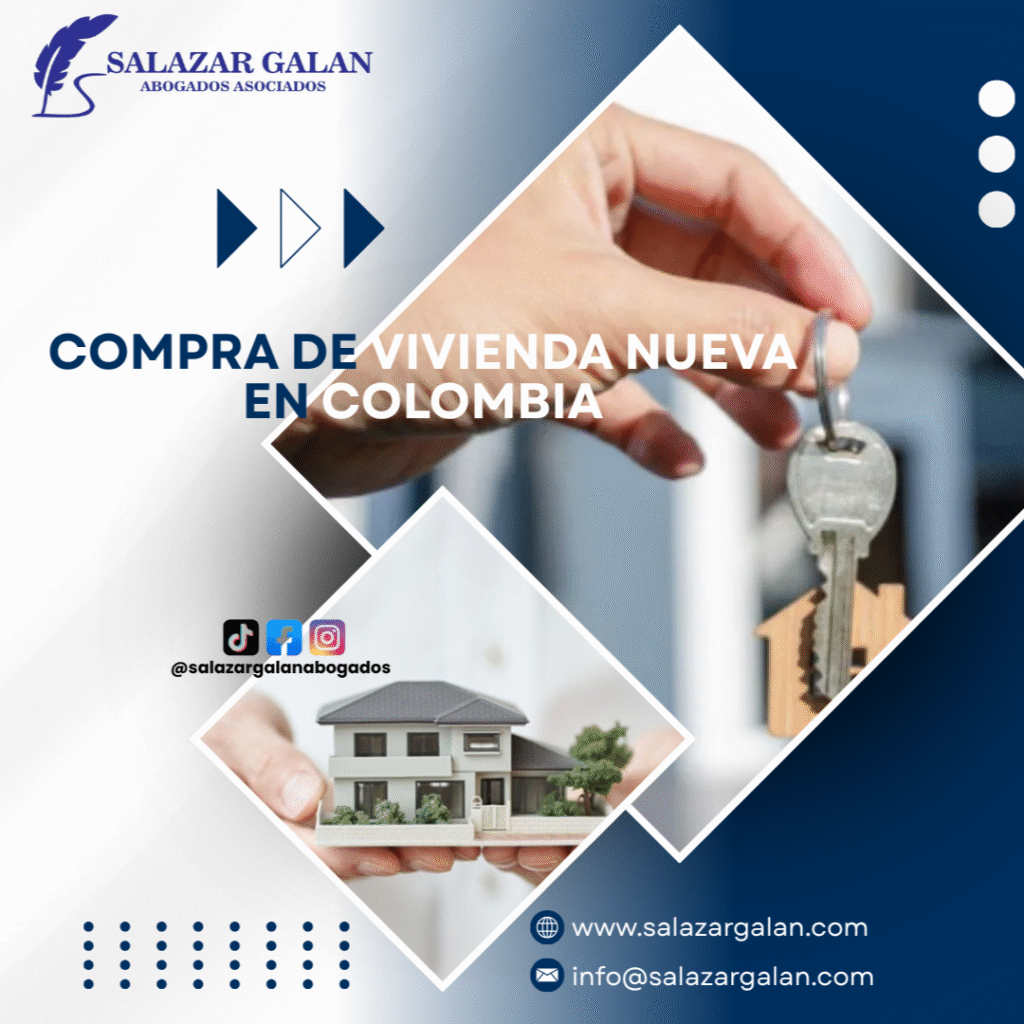 Compra de vivienda nueva en Colombia